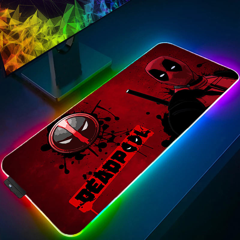 Gaming Accessories Desktop - Tappetino per mouse a LED Retroilluminazione