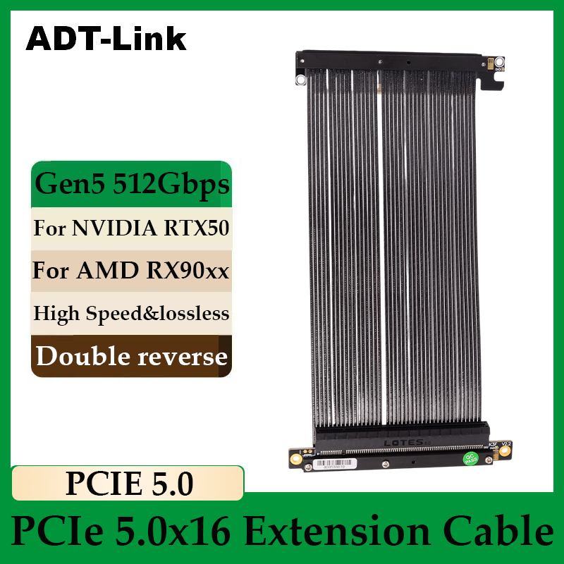 Pcie Extension Cable - Adattatore riser scheda grafica doppia inversa