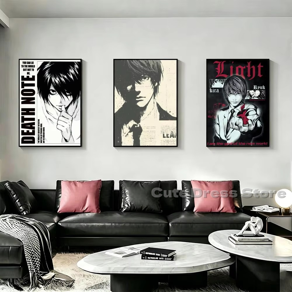 Stampa su tela Death Note senz - Gaming Accessories Decor recensione e prezzo