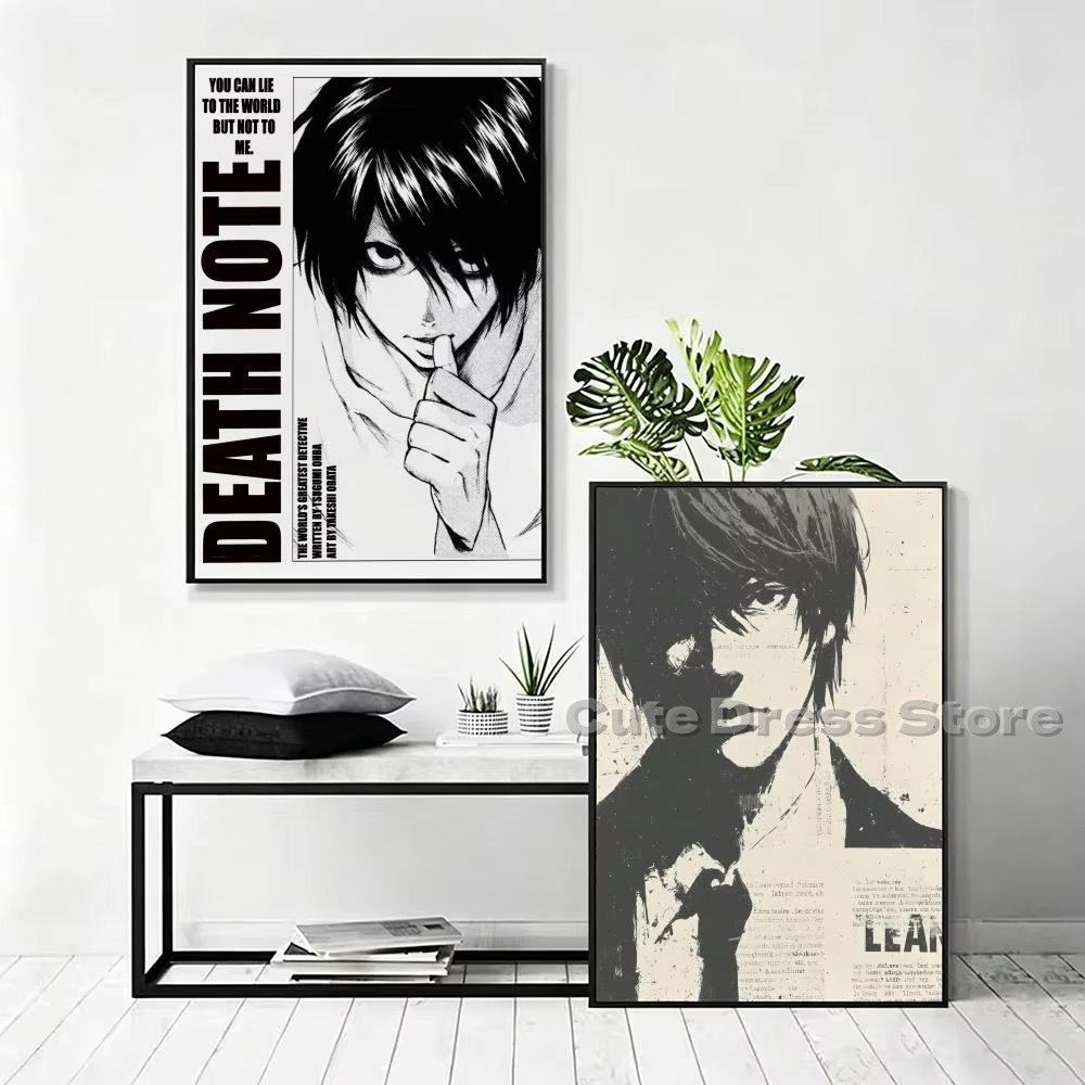 Stampa su tela Death Note senz - Gaming Accessories Decor recensione e prezzo