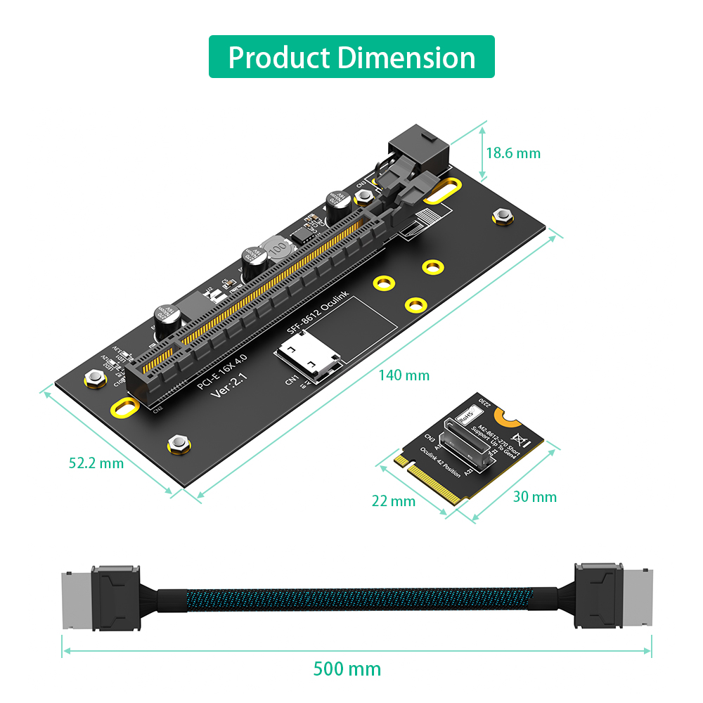 Cavo di estensione M.2 M-Key 2 - Pcie Extension Cable recensione e prezzo